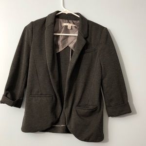 Lauren Conrad blazer size 2 gray 3/4 sleeves